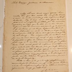 Carta Firmada Por Franciasco Albear