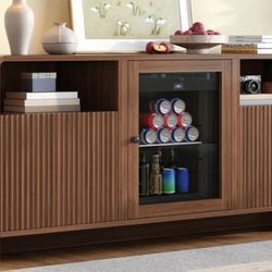 Cabinet With Mini Fridge!