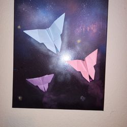 Starlight Origami Painting 