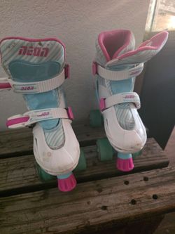 Girls size 12 - 2 roller skates
