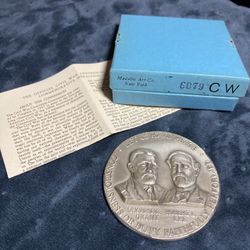 Civil War Centennial Commission Commemorative Silver Medal (4.21 oz. / .999 Fine Silver) 