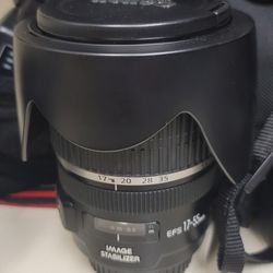 Canon Ultrasonic Lens EFS 17-55mm, Image
stabilizer
