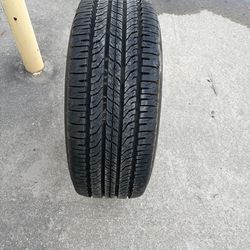 Brand new tire and rim
