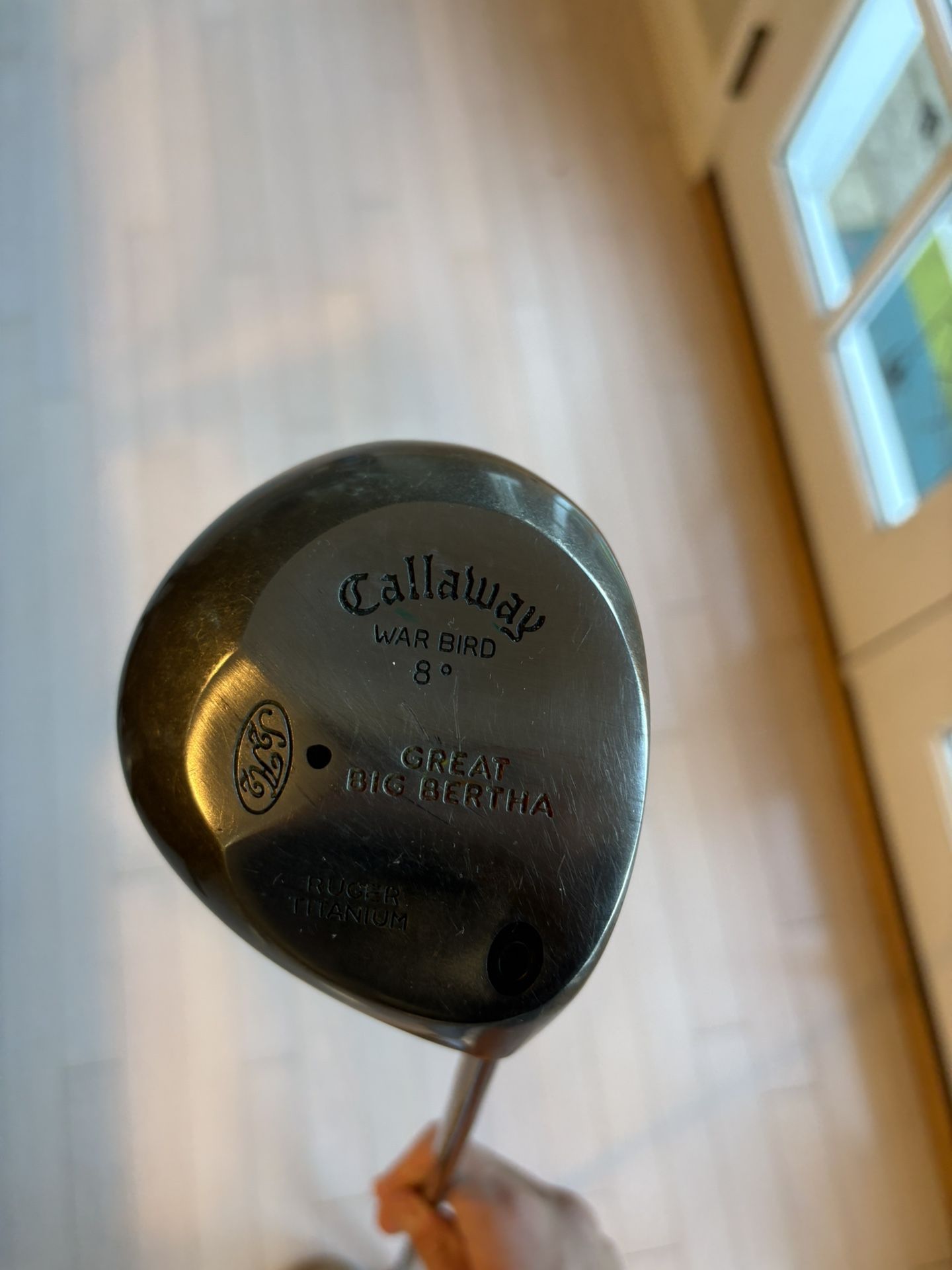 Callaway Great Big Bertha Warbird Driver: 8 Degree With Headcover