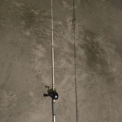 Bass Pro 7'0 Medium Light Carbon Casting Rod With Schimano Slx DC Baitcaster Reel Left Hand Retrieve 