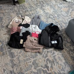 Lot Of Brand New And Slightly Used Clothes All Fit  Sz Small 