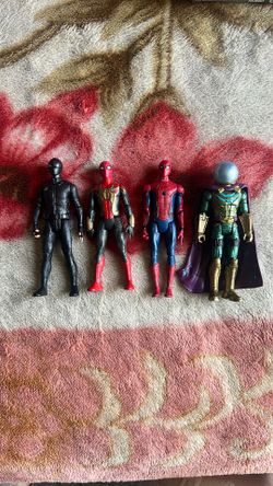 Spider-Man Figure Lot Of 4