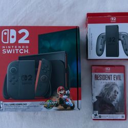 Nintendo Switch 2 Mario Kart Bundle NEW! 