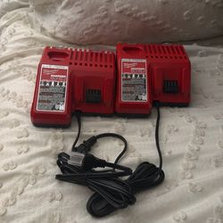 Milwaukee m12 & m18 battery charger