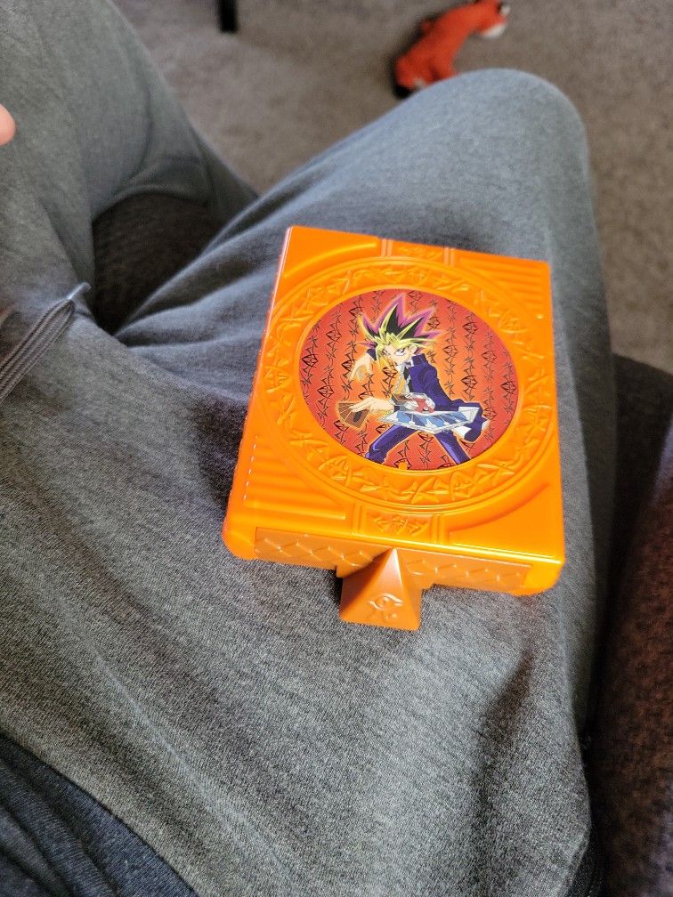 Vintage 2006 Yu Gi Oh GX Card Holder Box Deck Macdonald Toy