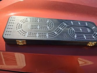 3-track continuous cribbage board