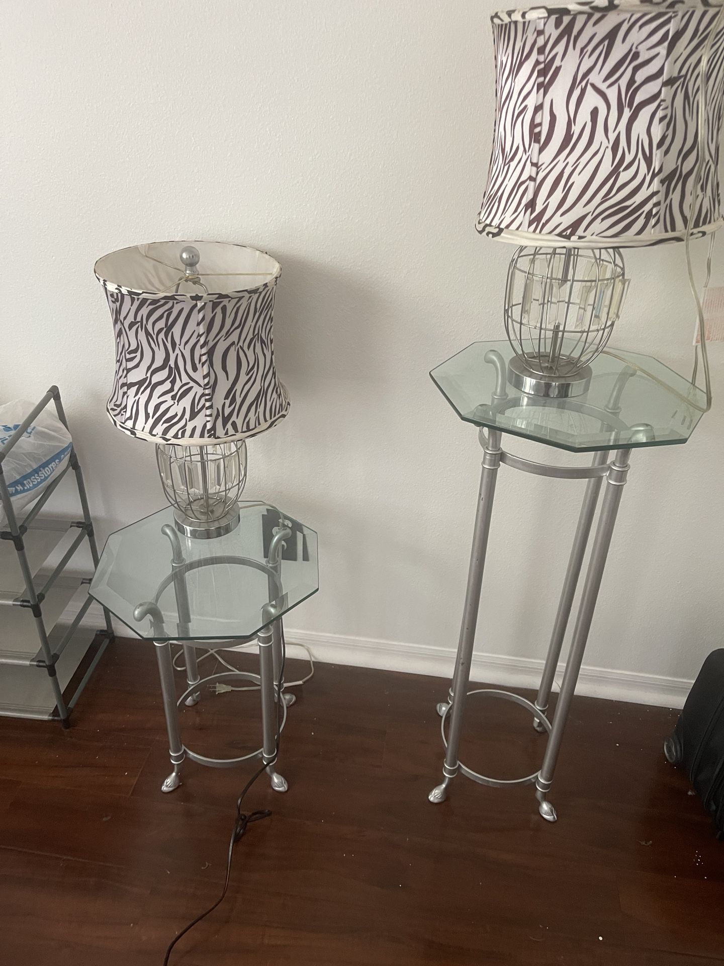Glass Side Tables