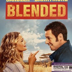BLENDED (Blu-Ray + DVD + Digital-2014) Bella Thorne + Adam Sandler
