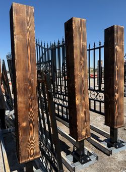 20FT Decorative Driveway Gate – Custom Styles Available