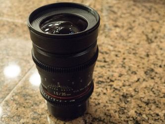 Rokinon 35mm 1.5T Nikon Mount Lens