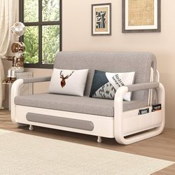 50.3" Pull-Out Sleeper Sofa Bed