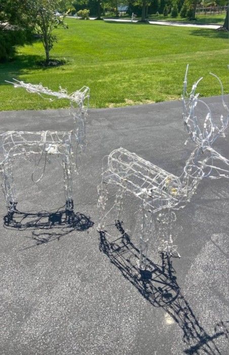 Lighted Reindeer For Christmas Lot 2
