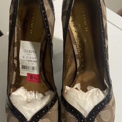 Coach Platform Heels 