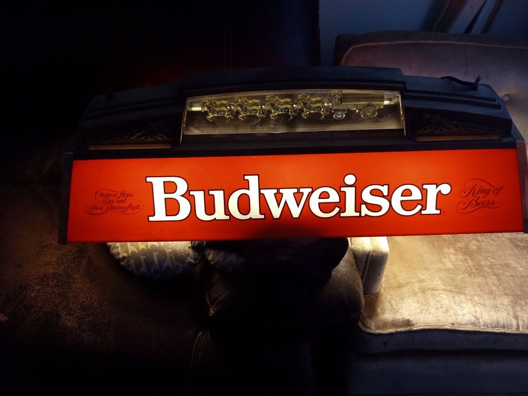Hanging Budweiser Light