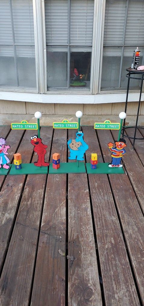 Sesame Street Centerpieces