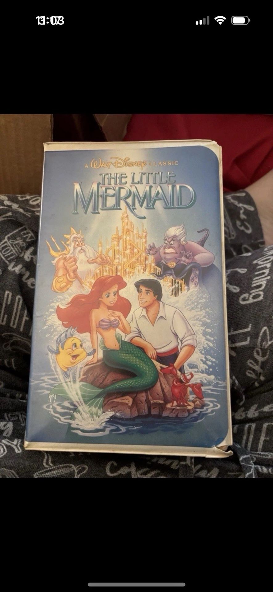 The Little Mermaid VHS Tape Banned Version