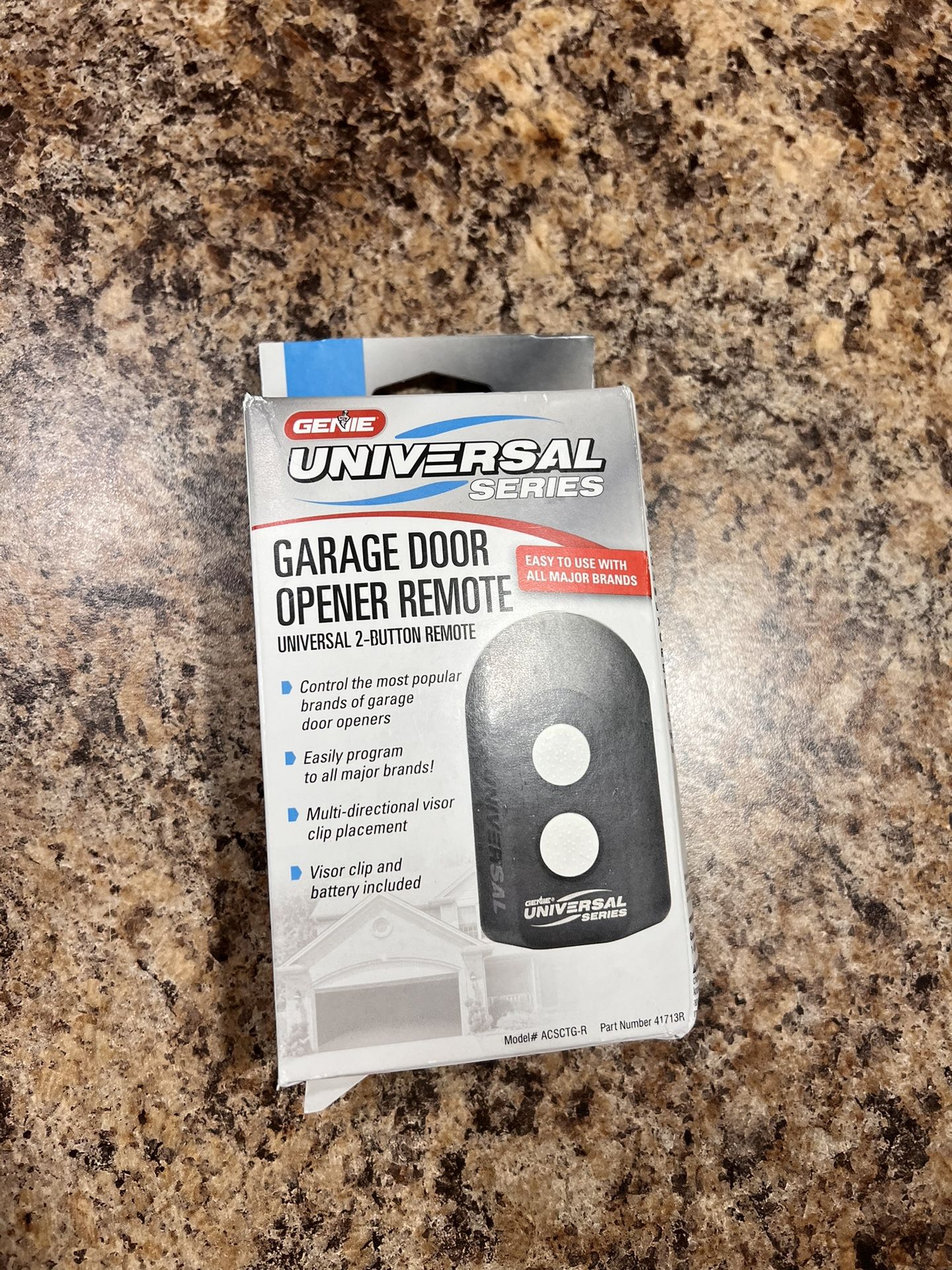 Genie Universal Garage Door Opener Remote