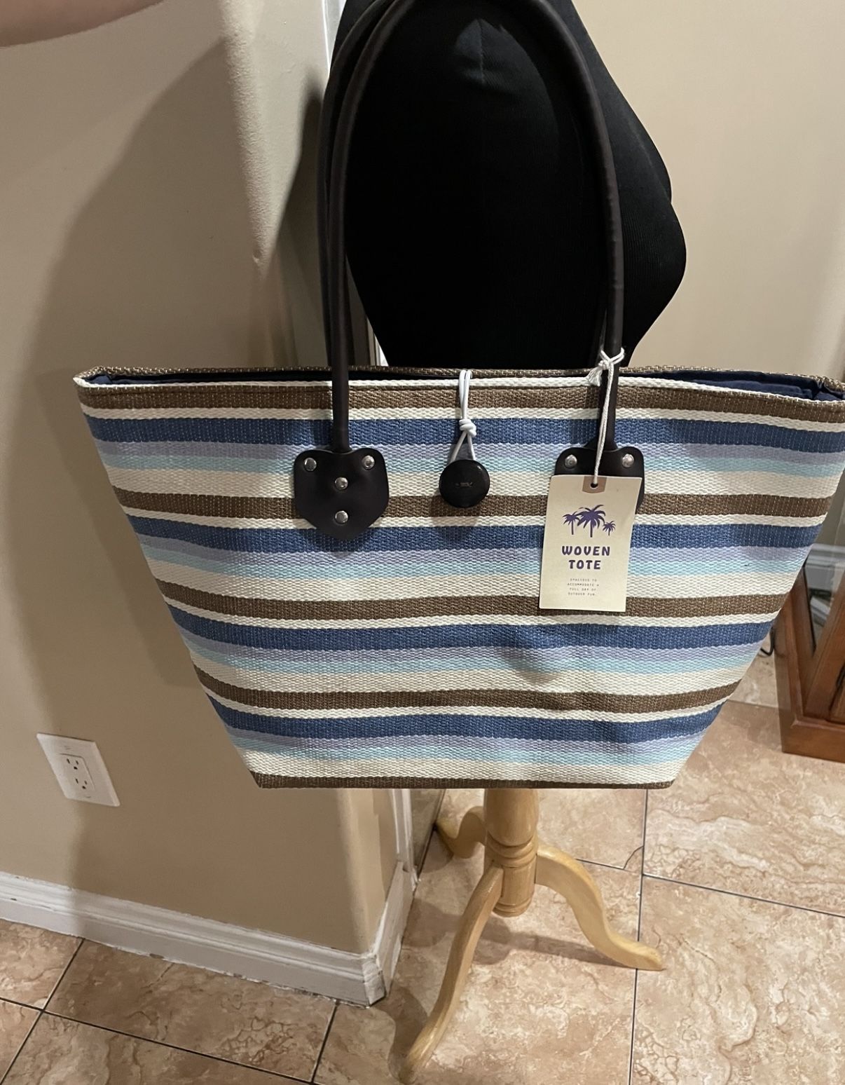 Beach Woven Tote Bag