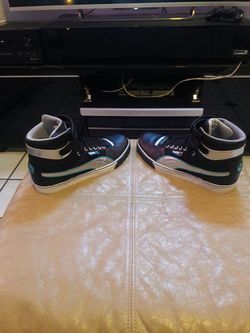 Puma Sky Hi Vulc Black Fashion Size 12 shoes