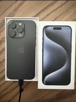 I Phone 15 pro | 256gb | Unlocked | Any carrier