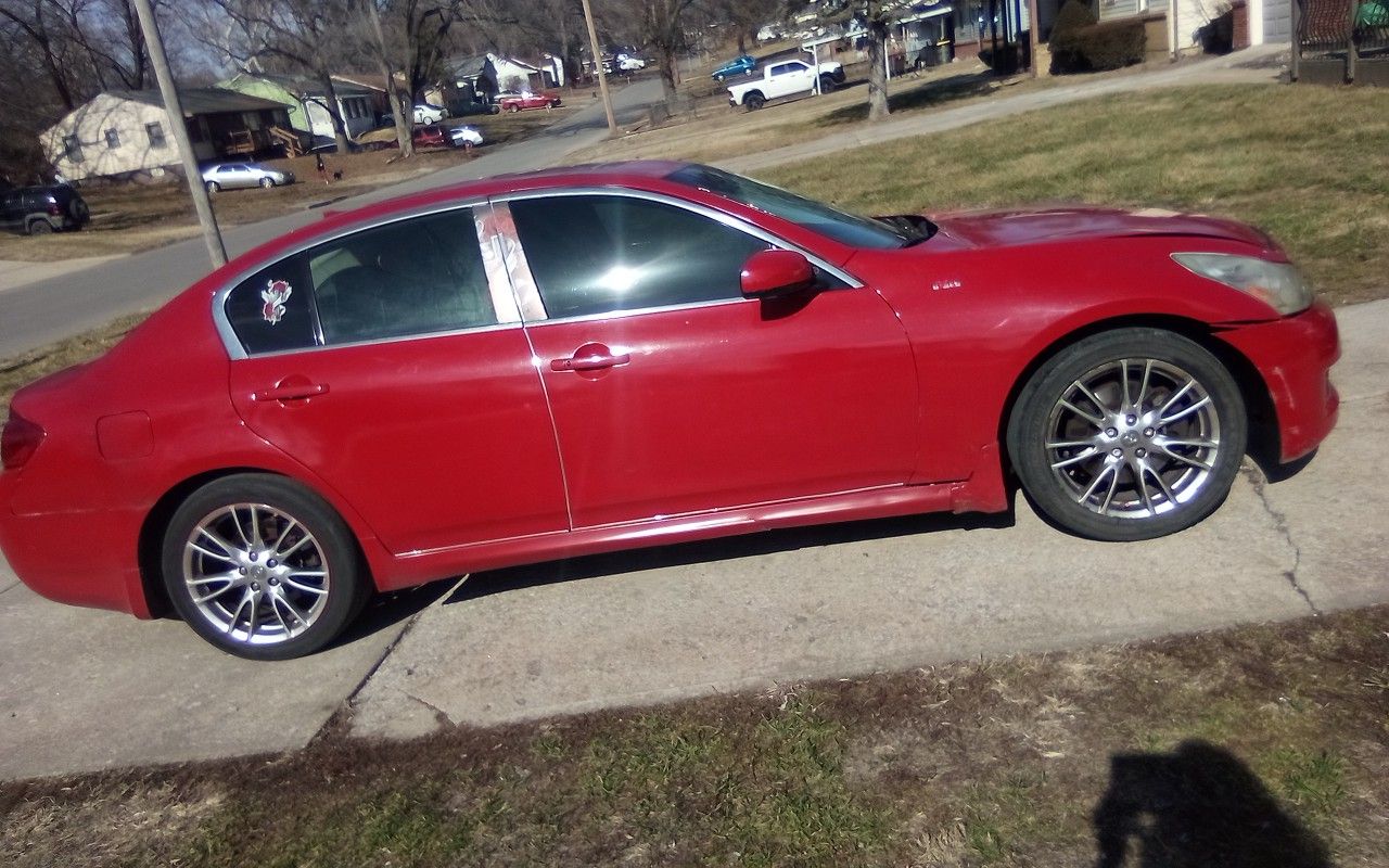 2008 INFINITI G35xS