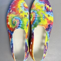 Vans Off the Wall Men’s/Boys Size 6 Tie-Dye Slip-On Shoes
