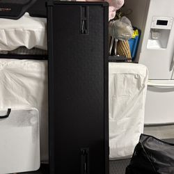 Hard folding truck bed cover.