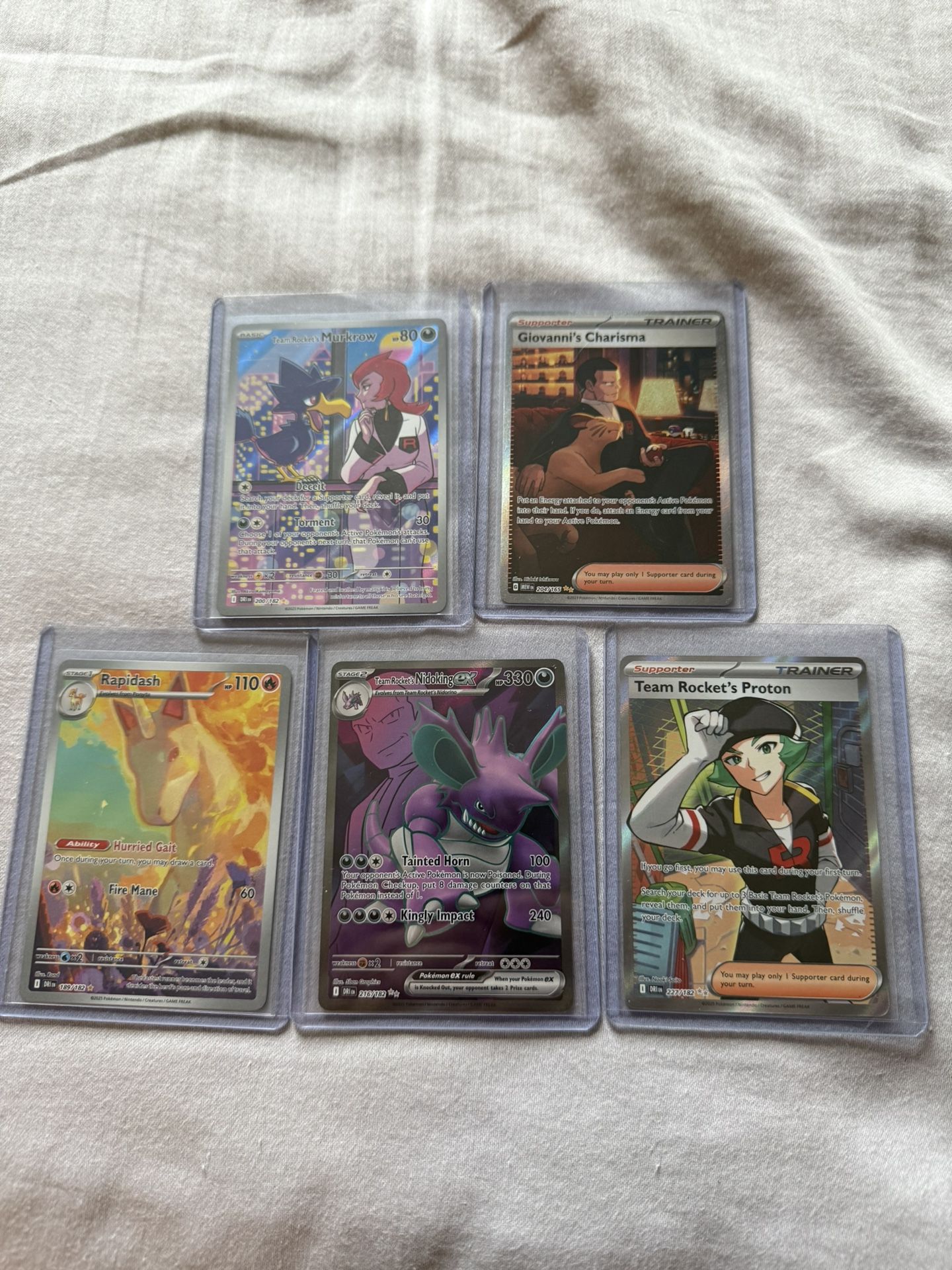 Pokemon Tcg Lot Of 5