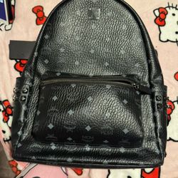 Black MCM Backpack