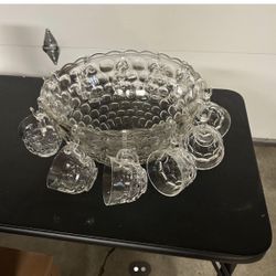 Glass Punch Bowl