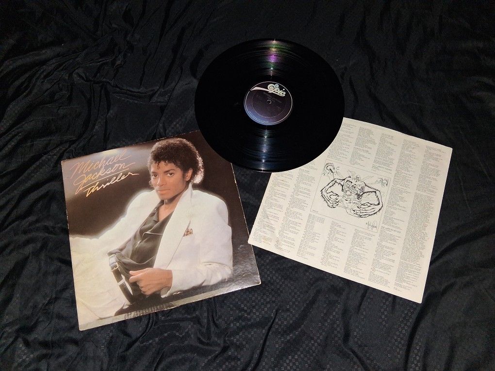 1982 Error Michael Jackson Thriller Vinyl