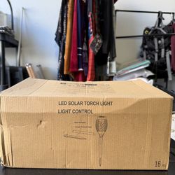 LED Solar Torch Light (16 Pack) 