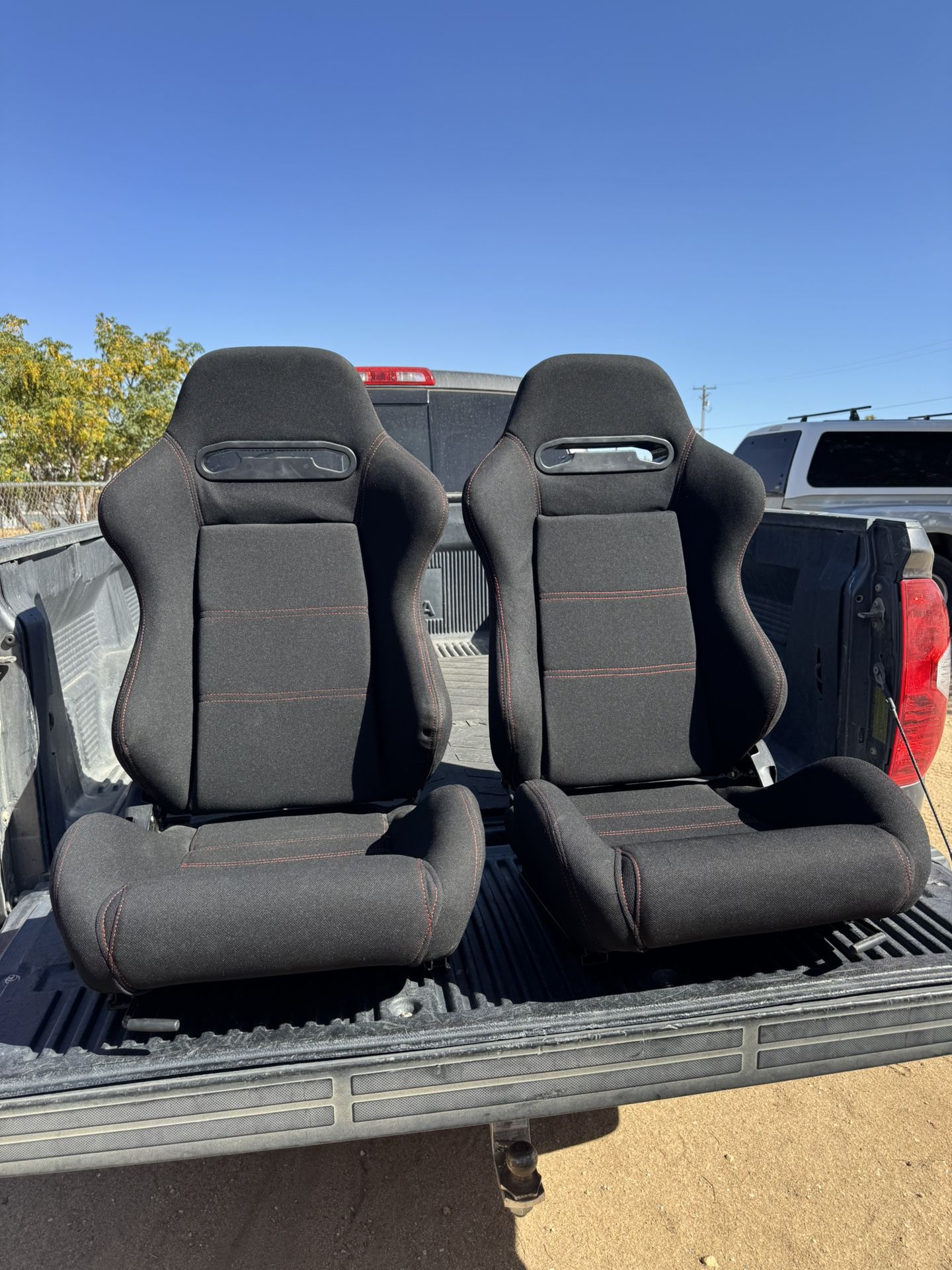 Black Racing Bucket Seats 