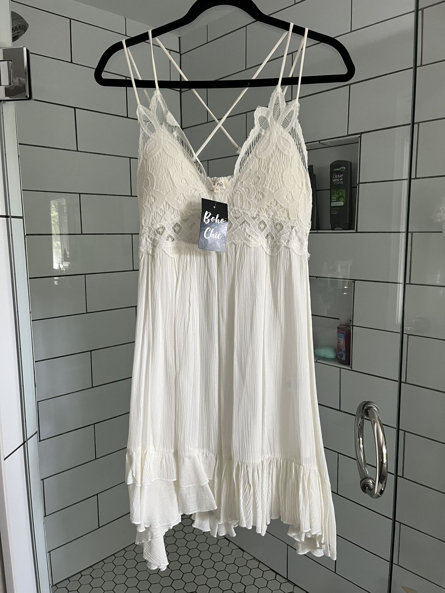 White Dress, New With Tags