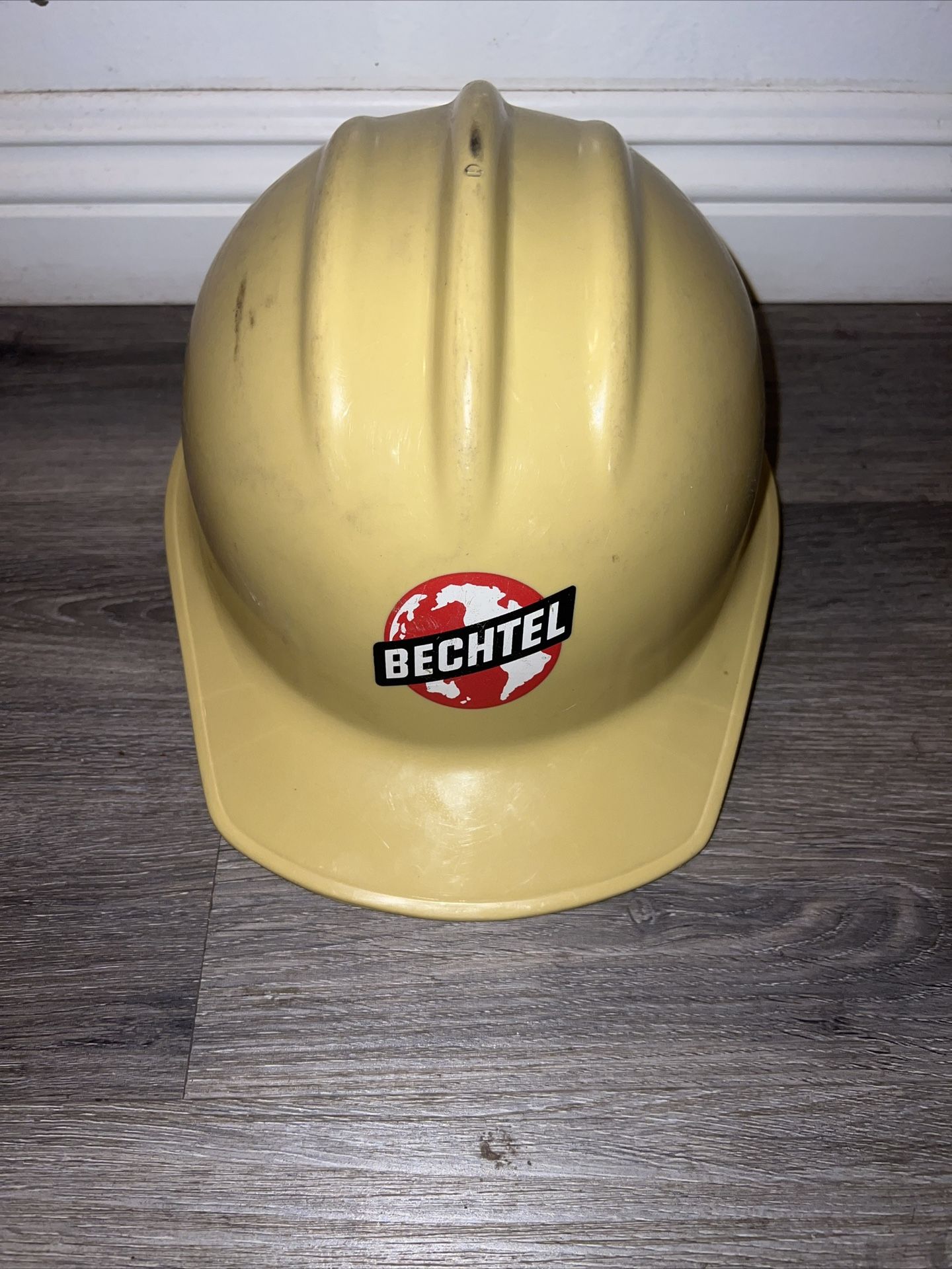 Vintage Bechtel E.D. Bullard Hard Boiled Hat Helmet Yellow 3 Rib. PreOwned!!  