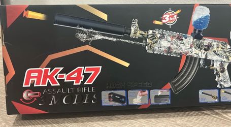 AK-47 Gel and water gun blaster