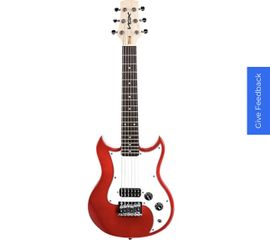 VOX SDC-1 Mini Electric Guitar Red