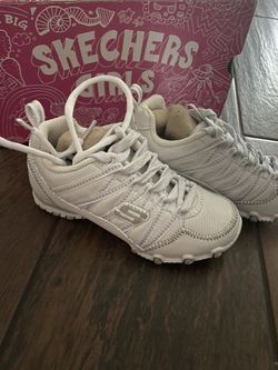 Sketcher Girl Size 11 White Tennis
