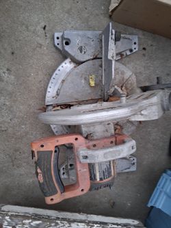 Ridgid Compound Miter Saw