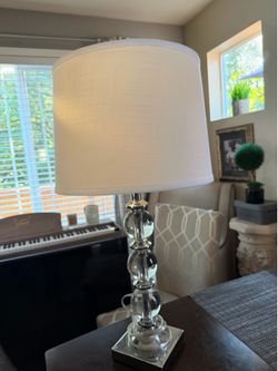 Glass Ball Table Lamp