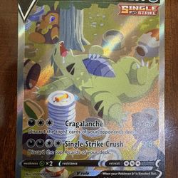 Pokemon Tyranitar V 155/163 Battle Styles Alternate Art Holo Rare NM/M 💫
