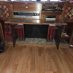 Antique Entertainment Center
