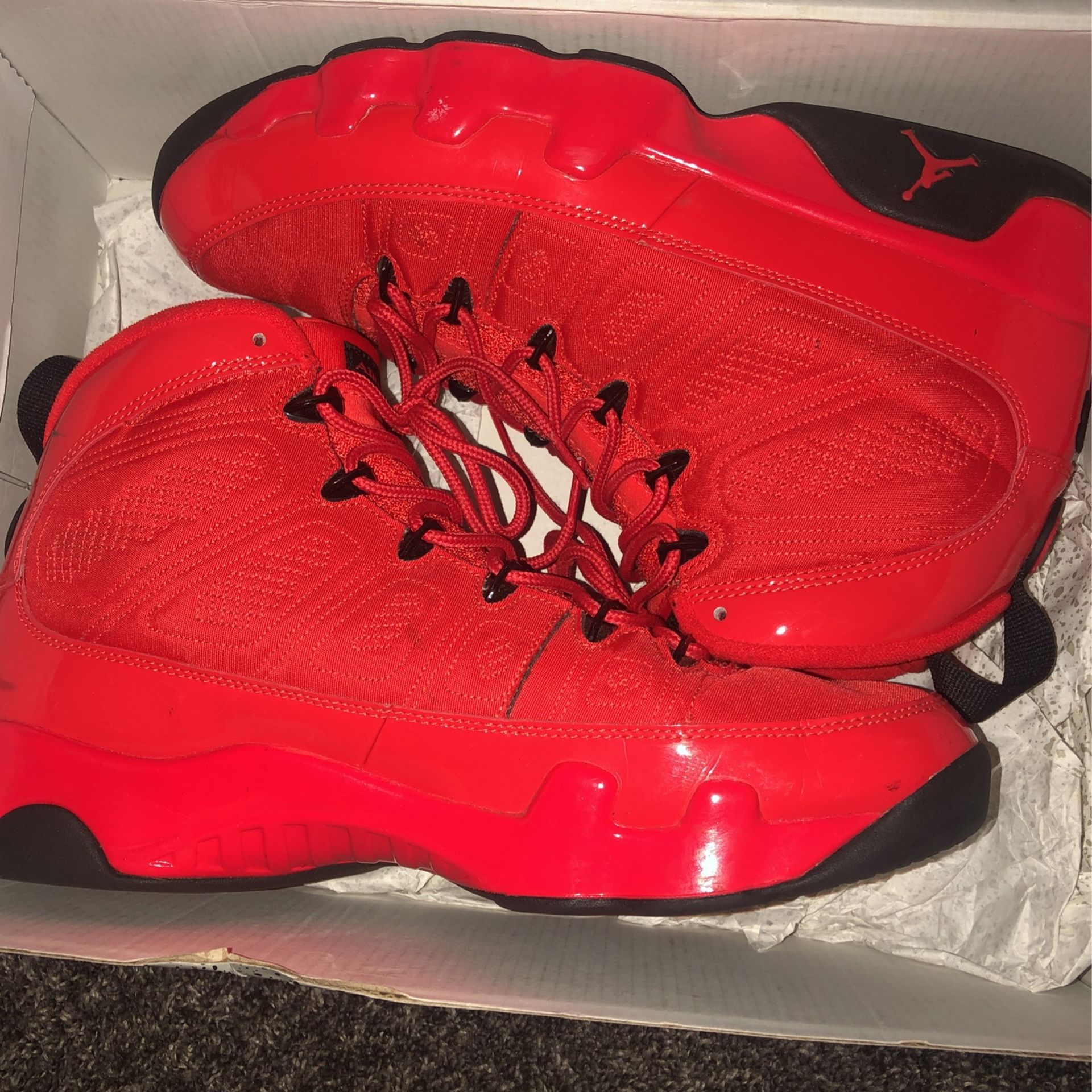 jordan red 9s