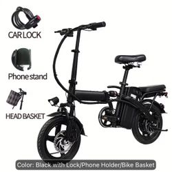 14Inch Foldable Electric Bicycle 48v