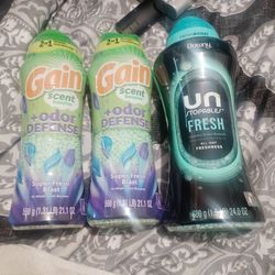 Laundry scent booster